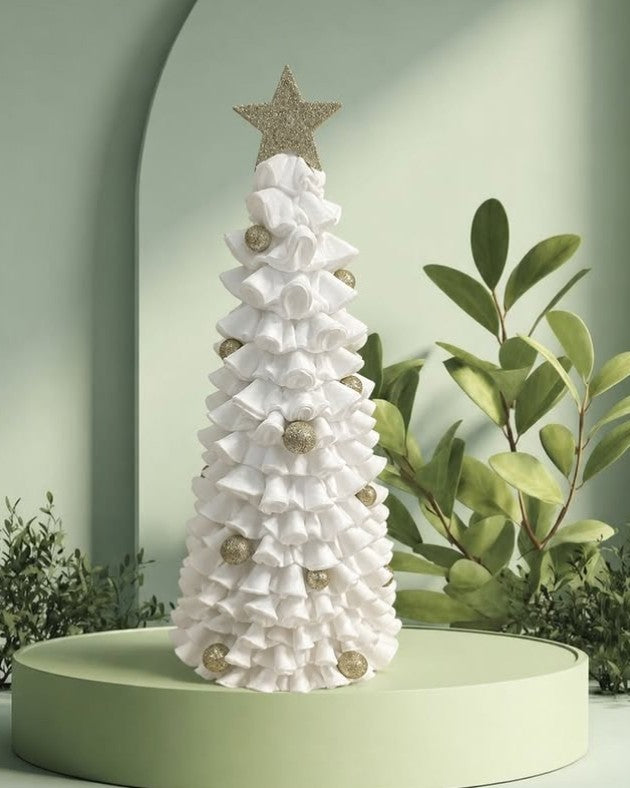 Árvore branca de natal